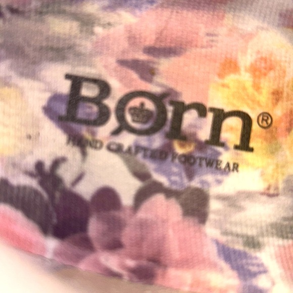 BORN Leather PALOMA Lace-Up SNEAKERS Size 9M D88037 Only worn 3X VERY GOOD SHAPE - Picture 2 of 11